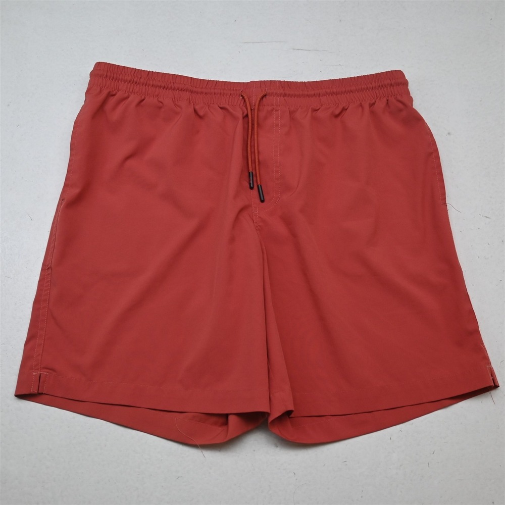 RSVLTS Lx7" Red Pink Pull On Drawstring Athletic Mens Shorts